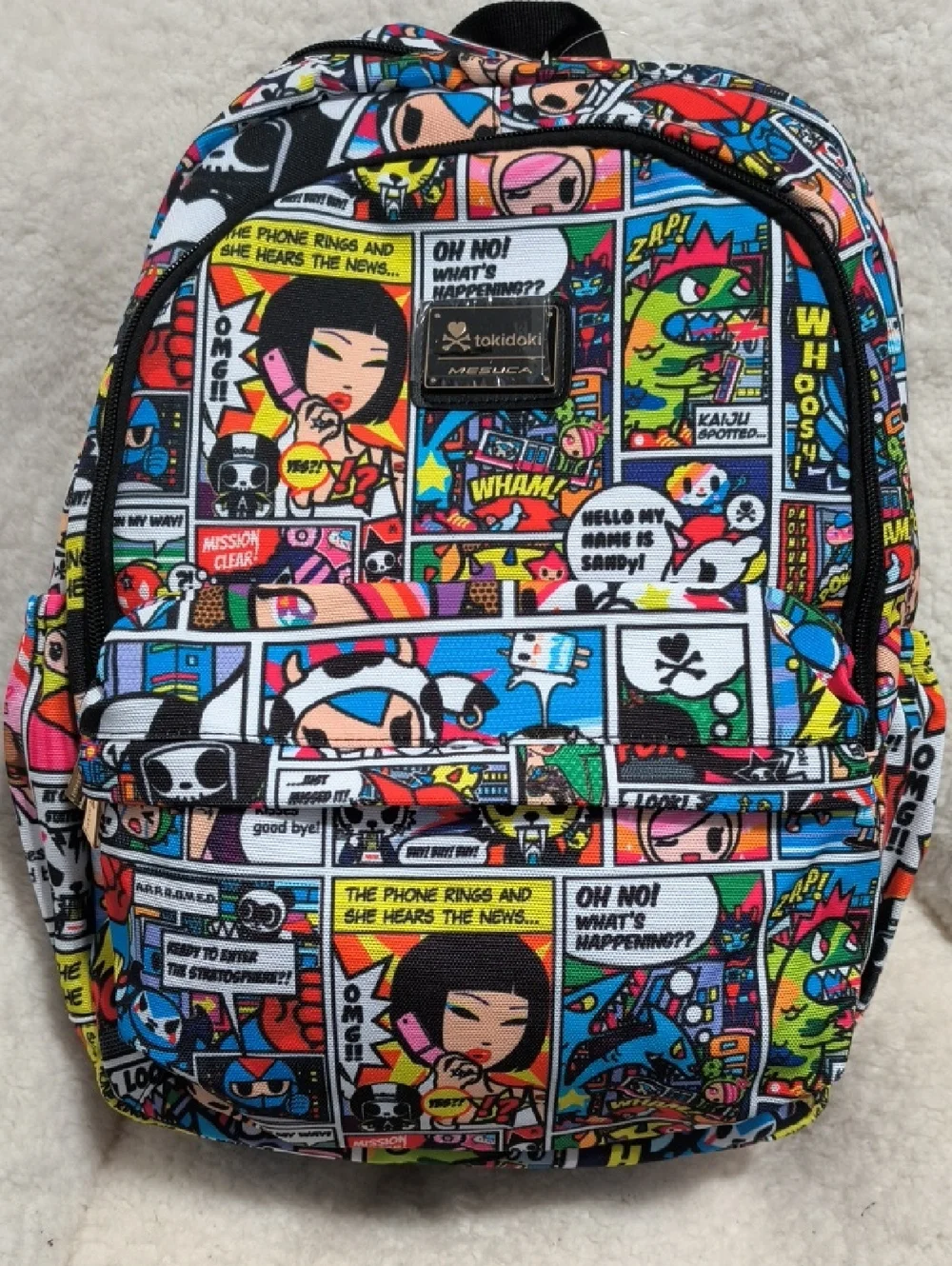 TOKIDOKI ADIOS MultiColor Backpack - Picture 12 of 12